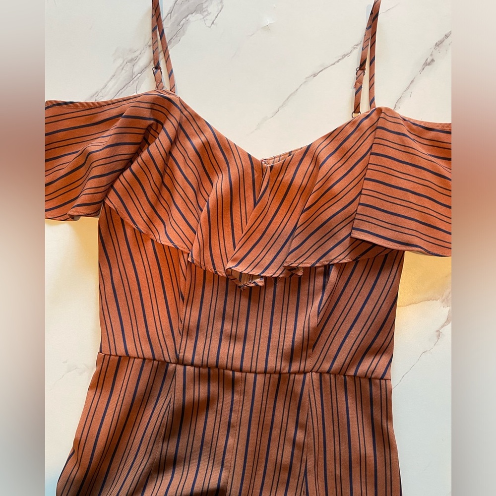 Striped Jumpsuit